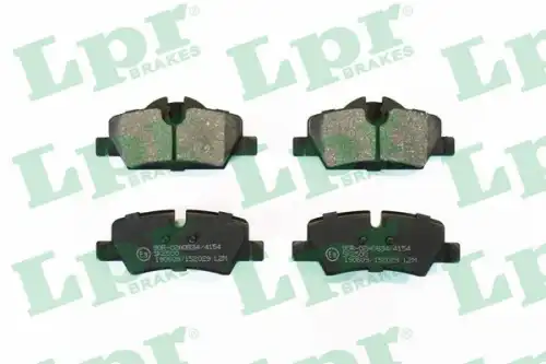 Колодки тормозные дисковые lpr LPR 05P2029