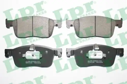 Колодки тормозные дисковые lpr LPR 05P2030