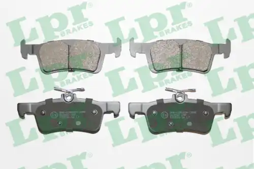 Колодки тормозные дисковые lpr LPR 05P2033