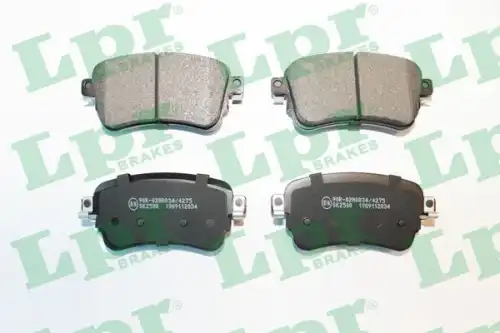 Колодки тормозные дисковые lpr LPR 05P2034