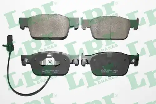 Колодки тормозные дисковые lpr LPR 05P2038
