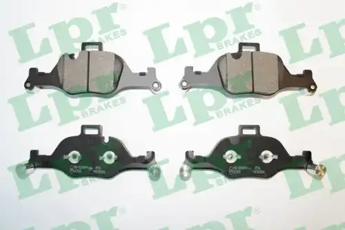 Колодки тормозные дисковые lpr LPR 05P2040