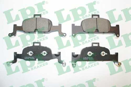 Колодки тормозные дисковые lpr LPR 05P2041