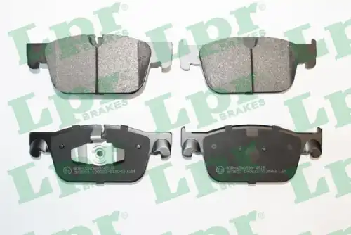 05p2043 колодки тормозные volvo s90/v90/xc60 16- передние LPR 05P2043
