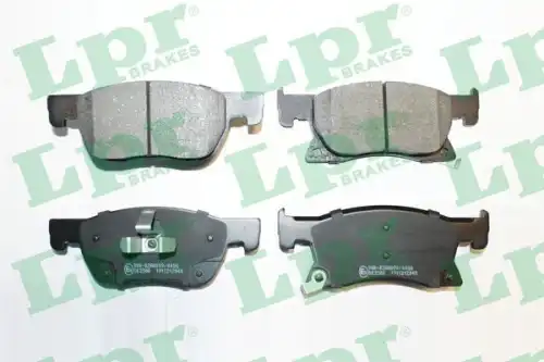 Колодки тормозные дисковые lpr LPR 05P2048