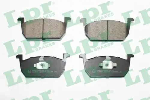 Колодки тормозные дисковые lpr LPR 05P2055