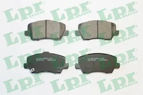Колодки тормозные дисковые lpr LPR 05P2060
