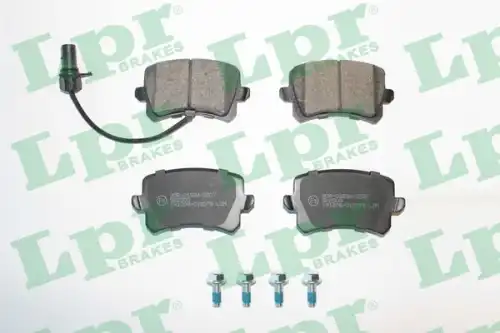 Колодки тормозные дисковые lpr LPR 05P2079