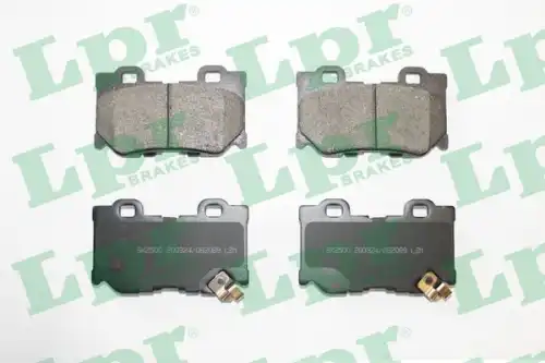 Колодки тормозные дисковые lpr LPR 05P2089