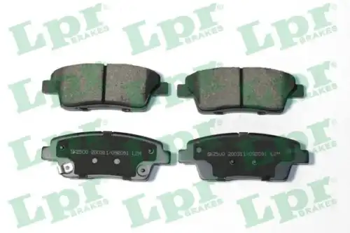 Колодки тормозные дисковые lpr LPR 05P2091