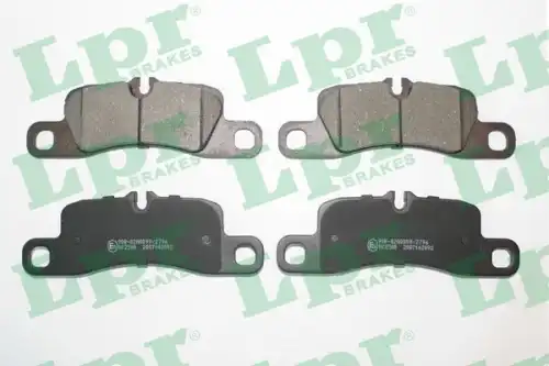Колодки тормозные дисковые lpr LPR 05P2092
