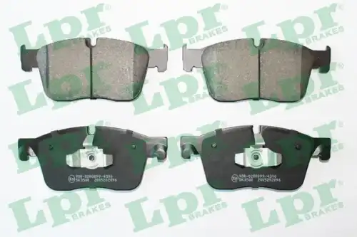 Колодки тормозные дисковые lpr LPR 05P2096