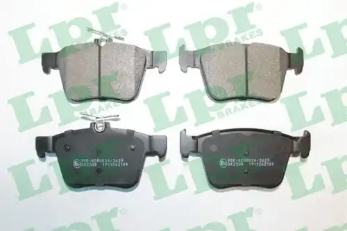 Колодки тормозные дисковые lpr LPR 05P2104