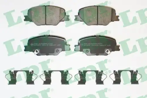 Колодки тормозные дисковые lpr LPR 05P2107K