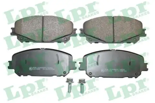 Колодки тормозные дисковые lpr LPR 05P2126