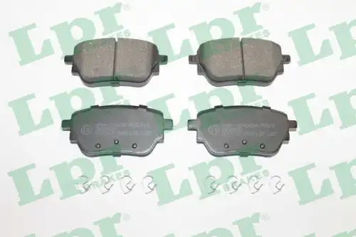 Колодки тормозные дисковые lpr LPR 05P2132