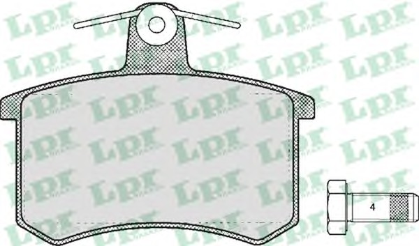 Тормозные колодки LPR 05P215
