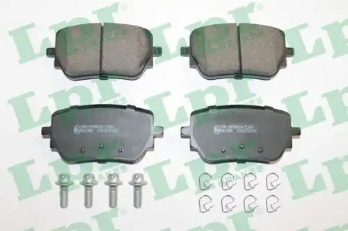 Колодки тормозные дисковые lpr LPR 05P2152