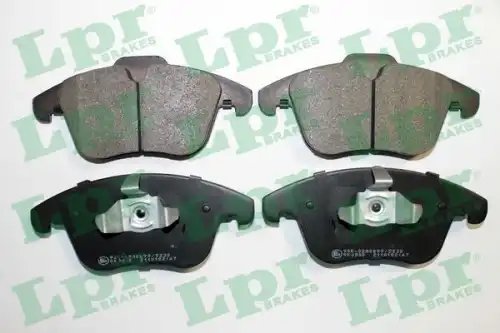 Колодки тормозные дисковые lpr LPR 05P2167