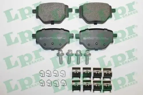 Колодки тормозные дисковые lpr LPR 05P2175K