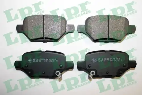 Колодки тормозные дисковые lpr LPR 05P2177