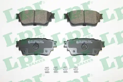 Колодки тормозные дисковые lpr LPR 05P2180