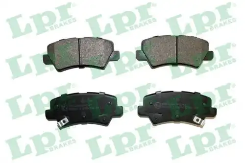 Колодки тормозные дисковые lpr LPR 05P2182