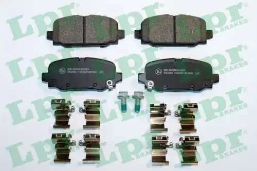 05p2183k колодки тормозные jeep compass 17- задние LPR 05P2183K