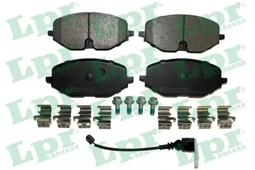 Колодки тормозные дисковые lpr LPR 05P2184AK