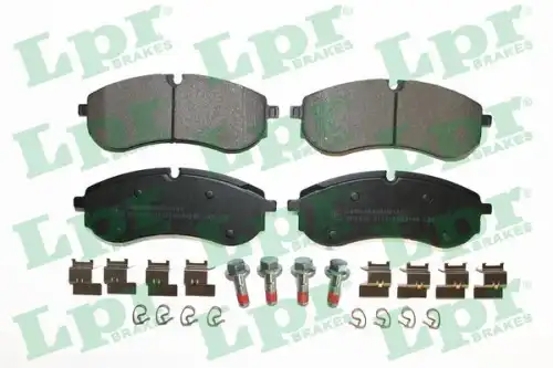 Колодки тормозные дисковые lpr LPR 05P2196