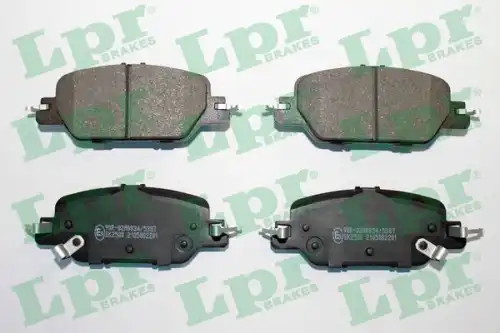 Колодки тормозные дисковые lpr LPR 05P2201