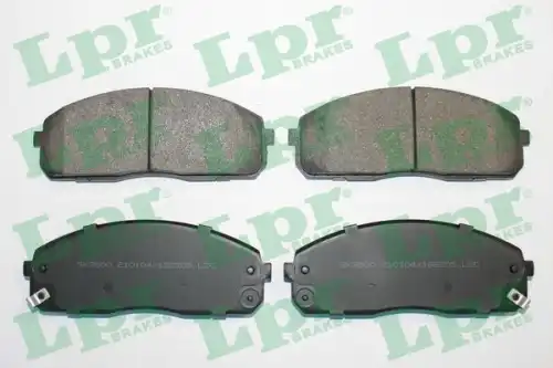Колодки тормозные дисковые lpr LPR 05P2205