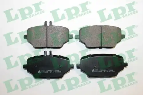 Колодки тормозные дисковые lpr LPR 05P2217