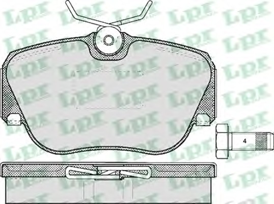 Тормозные колодки LPR 05P302