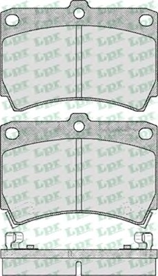 Тормозные колодки LPR 05P366