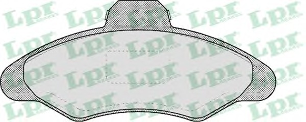 Тормозные колодки LPR 05P383