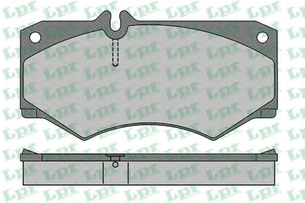Тормозные колодки LPR 05P408