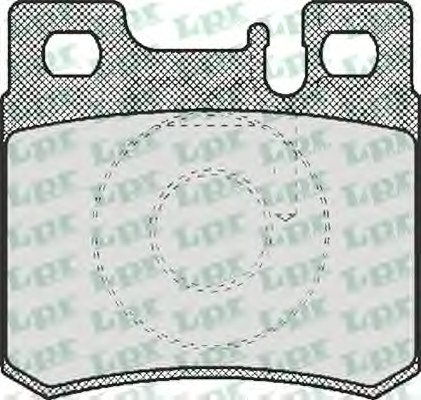 Тормозные колодки LPR 05P428