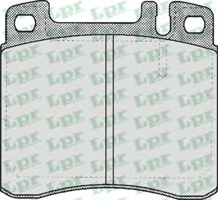 Тормозные колодки LPR 05P447