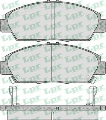 Тормозные колодки LPR 05P567