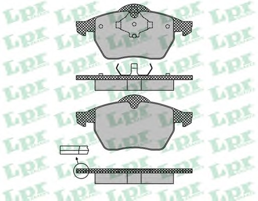 Тормозные колодки LPR 05P639