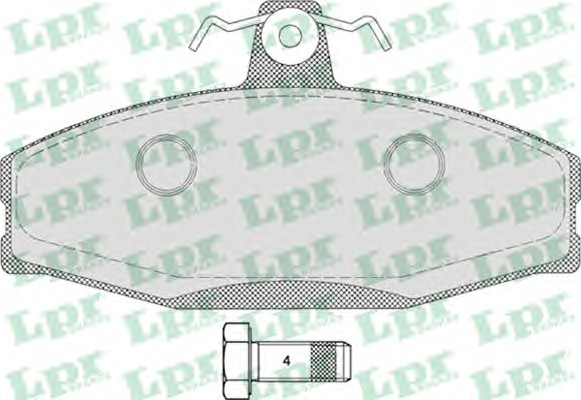 Тормозные колодки LPR 05P651