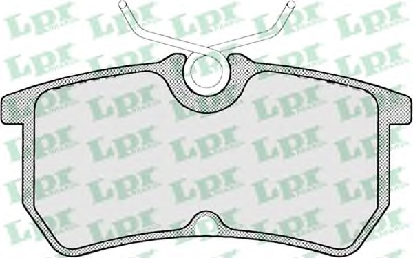 Тормозные колодки LPR 05P697