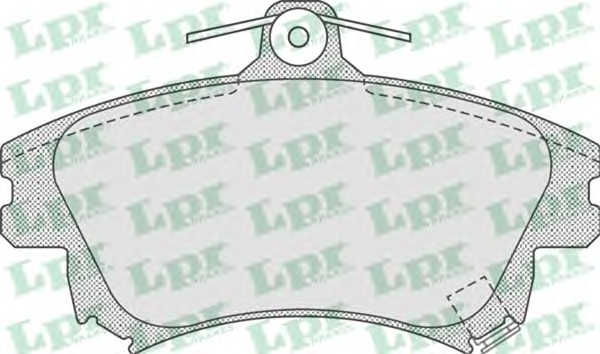 Тормозные колодки LPR 05P711