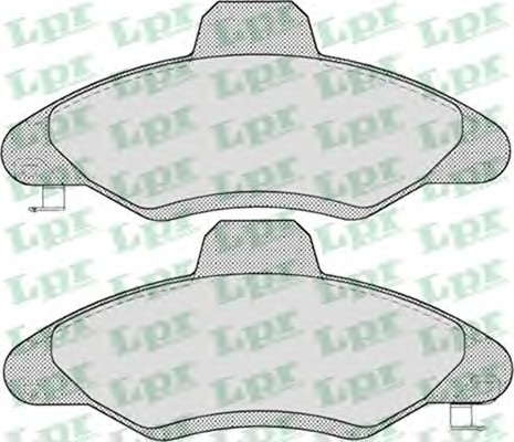 Тормозные колодки LPR 05P717