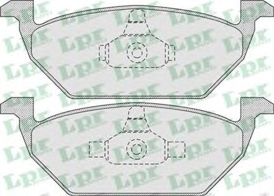 Тормозные колодки LPR 05P730