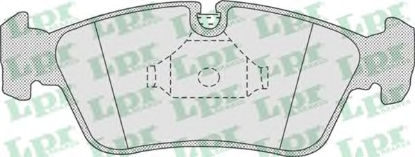 Тормозные колодки LPR 05P757
