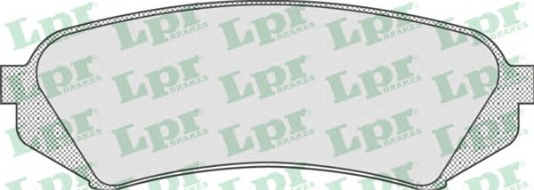 Тормозные колодки LPR 05P835