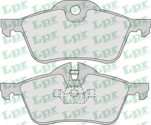 Тормозные колодки LPR 05P851