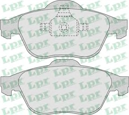 Тормозные колодки LPR 05P864